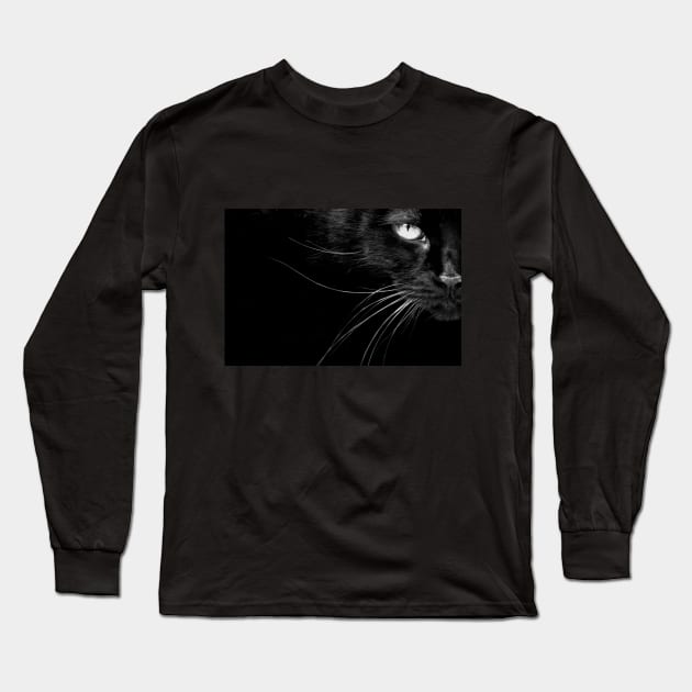 The Cat's Whiskers Long Sleeve T-Shirt by LaurieMinor